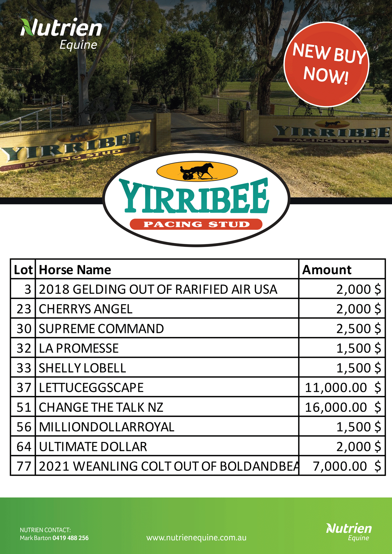 Updated! Yirribee Dispersal Sale PRICED TO SELL