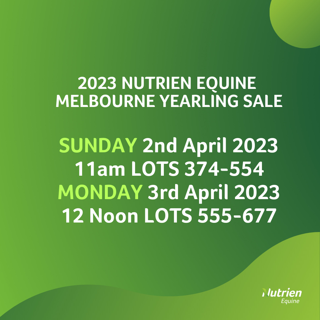 2023 MELBOURNE YEARLING SALE KEY LINKS