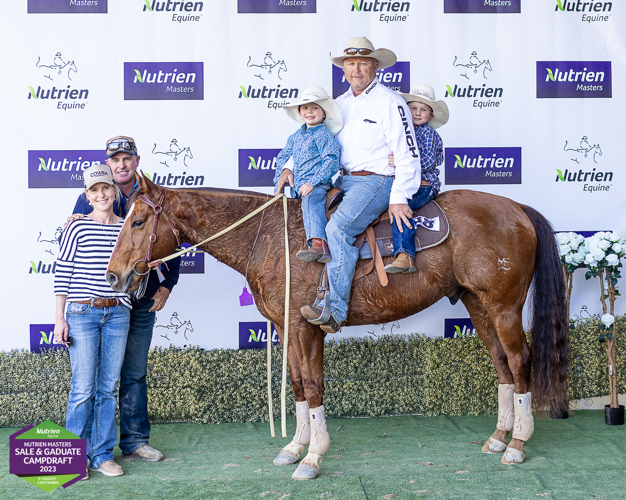 First Day of the 2023 Nutrien Masters Sale has geldings leading the way. 